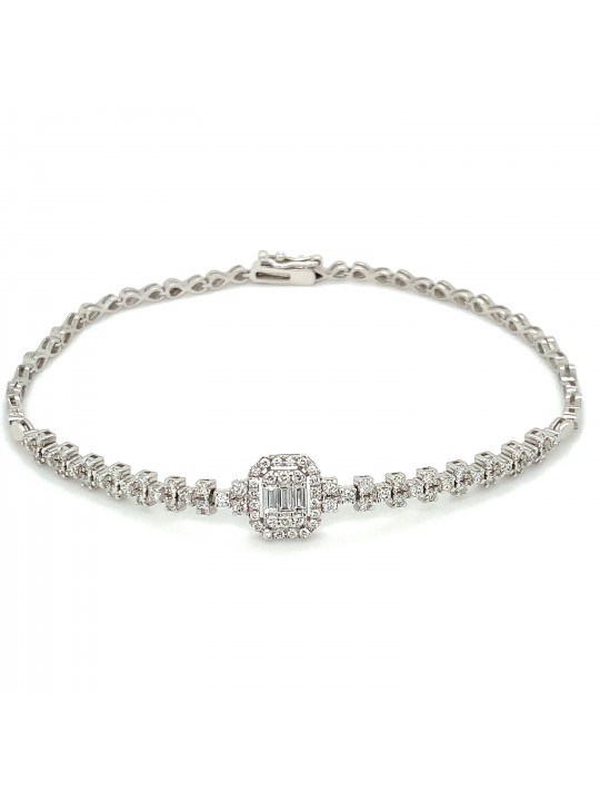 4.09 KARAT (F) RENGİ PIRLANTA SET 