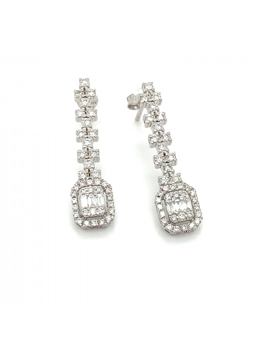 4.09 KARAT (F) RENGİ PIRLANTA SET 